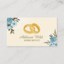 Recherche de organisateur de mariage cartes visite Simple