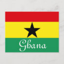 Recherche de drapeau ghana cartes postales Patriotique