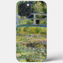 Recherche de peinture de monet iphone coques Étang de nénuphar