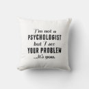 Recherche de thérapeute coussins Drôle