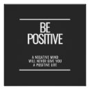 Recherche de soyez positif art Mural inspirant