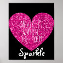 Recherche de girly posters Parties scintillant