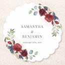 Recherche de save the date dessous de verres Floral
