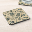 Recherche de hawaïen vintage dessous de verres Tiki