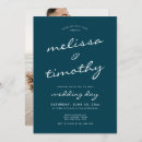Recherche de bleu turquoise mariage invitations Minimaliste