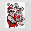 Recherche de mauvais père noël cartes postales Vilain