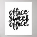 Zoek naar kantor posters Typografie