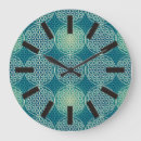 Recherche de cyan horloges Motif