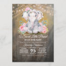 Recherche de floral elephant baby shower invitations Boho