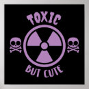Recherche de radioactif posters Violet