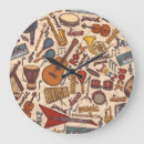 Recherche de motif musical horloges Illustration