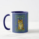 Recherche de chatons vintages tasses Bleu