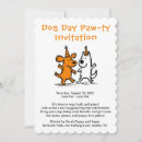 Recherche de canines invitations Dogs