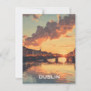 Recherche de rivière liffey cartes postales Irlande