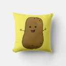 Recherche de pomme de terre coussins Drôle