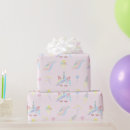 Zoek naar eenhoorn ontwerp cadeaupapier Eenzijdig verpakkingspapier