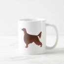 Recherche de irish setter tasses Rouge
