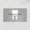Recherche de dents blanches cartes visite Moderne