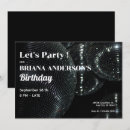 Recherche de boîte de nuit invitations Boule disco