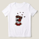 Recherche de crâne rouge tshirts Floral