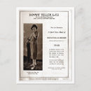 Recherche de mode des années 1920 cartes postales Vintage