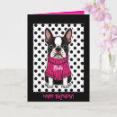 Recherche de terrier boston anniversaire cartes Amoureux des chiens