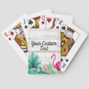 Zoek naar roze flamingo speelkaarten Zomer