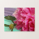 Recherche de pivoine rose puzzles Botanique