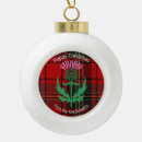 Recherche de chardon ornements Tartan