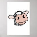 Zoek naar zwarte koe posters Dier