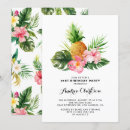 Recherche de ananas floral invitations Aquarelle