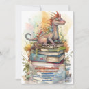 Recherche de dragon baby shower invitations Magique
