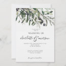 Recherche de olivier mariage invitations Simple