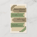 Zoek naar ribbon visitekaartjes Groen