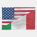 Recherche de drapeau italien cuisine linges Rouge
