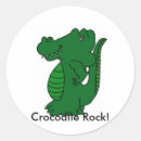 Recherche de crocodile stickers autocollants Vert
