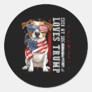 Recherche de chien blanc autocollants Élection