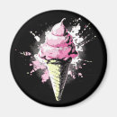 Recherche de cône de glace magnets Nourriture