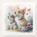 Recherche de peinture chien de dessous de verres Animal de compagnie