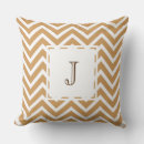 Recherche de brun et blanc coussins Initiale