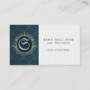 Recherche de préparation cartes visite Monogramme