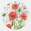 Recherche de pavots autocollants Marguerite