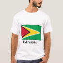 Recherche de guyana tshirts Drapeau