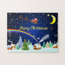 Recherche de santa claus puzzles Renne