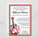 Recherche de guitare rouge invitations Noir