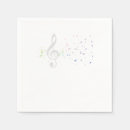 Recherche de musique colorée serviettes Musicien