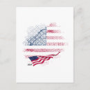 Recherche de drapeau de washington cartes postales Patriote