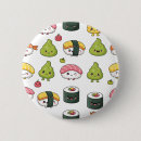 Recherche de sushi kawaii badges Mignon