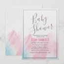 Recherche de aquarelle pastel invitations Élégant