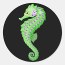 Recherche de hippocampes autocollants Animal
